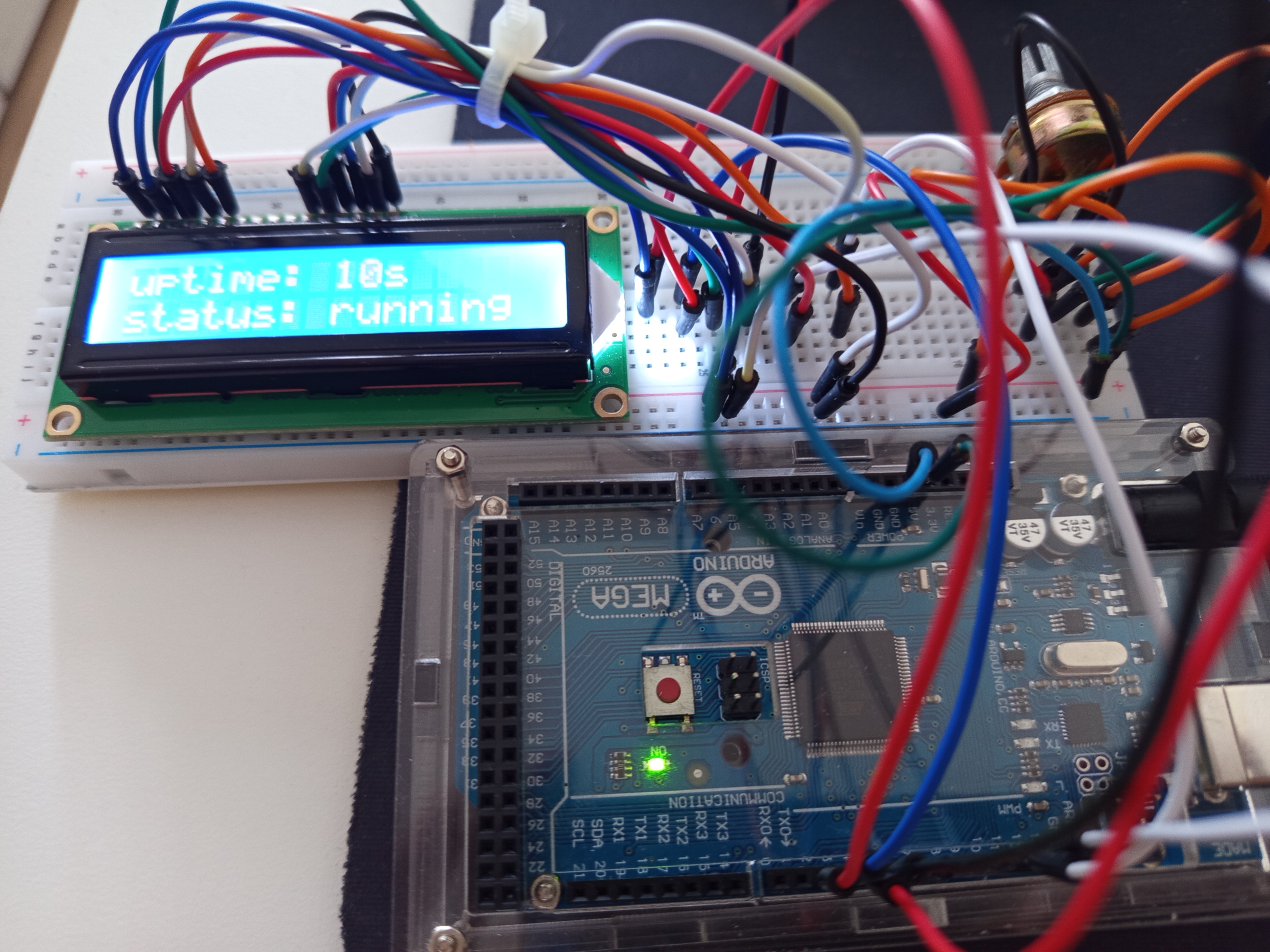⏱️ Statický Up-Time Counter